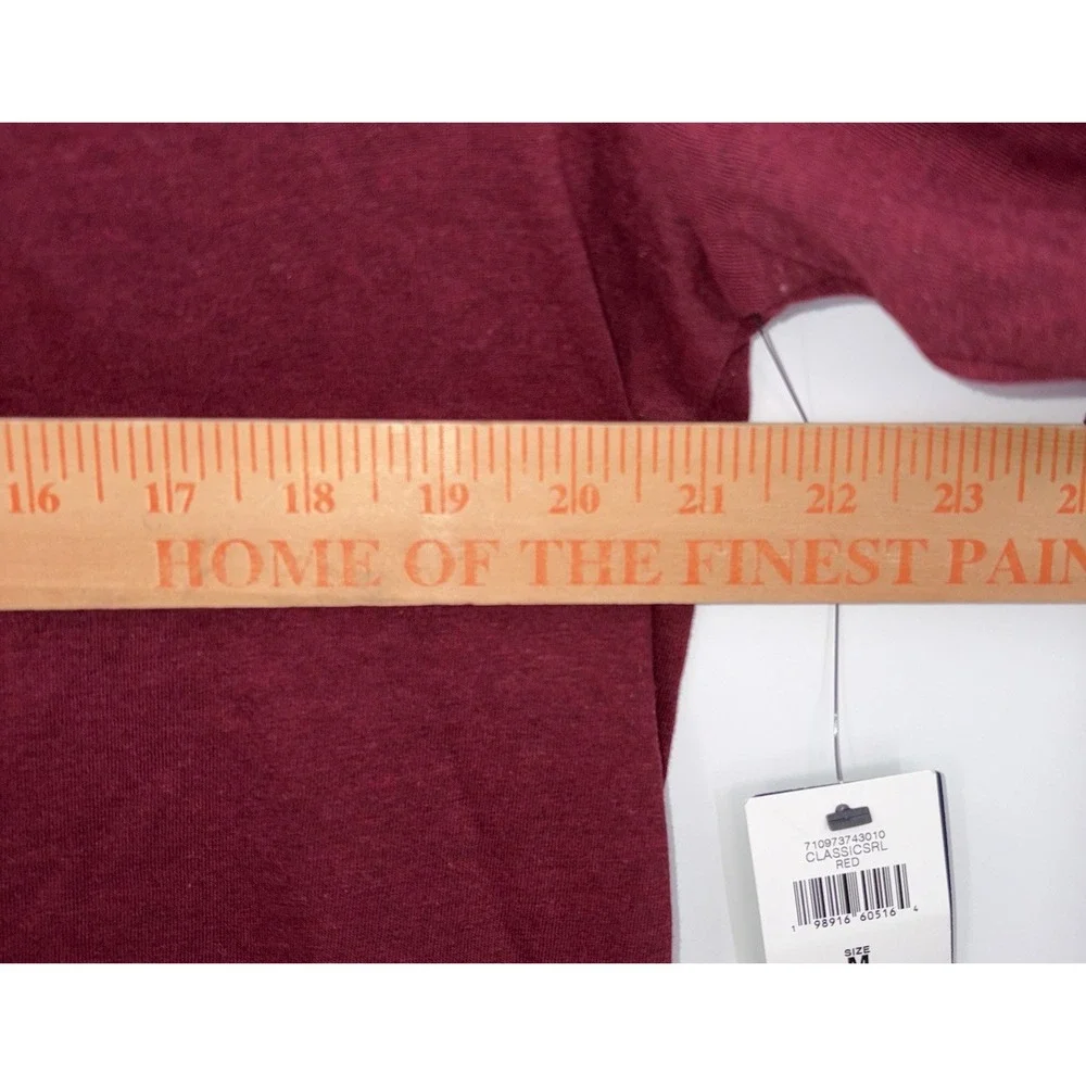 Polo Ralph Lauren Hoodie Shirt‎ Mens Medium Long Sleeve Pullover Burgundy New